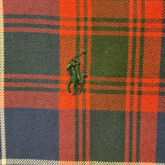 Ralph Lauren Classic Fit Plaid Button Up Longsleeve Shirt Large - Picture 4 of 9